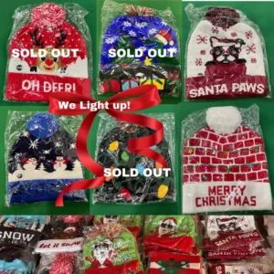 Light-Up Holiday Hats